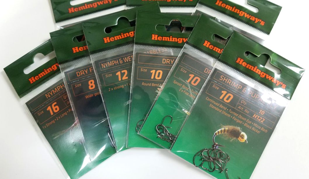 Black Nickle Finish Pack of 50 by Rede River Barbless Czech Nymph Fly Hooks