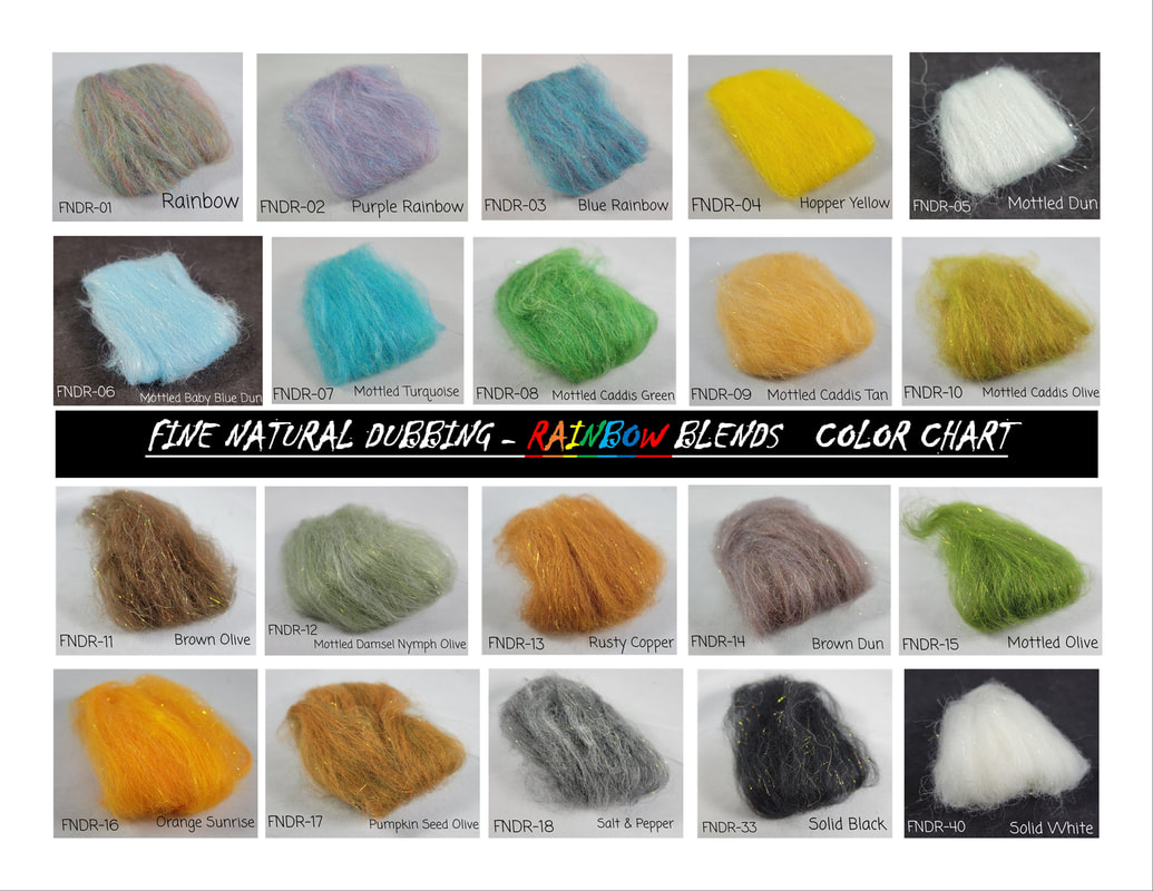 NATURES SPIRIT LIGHT CAHILL FINE NATURAL DUBBING NEW FLY TYING MATERIAL 